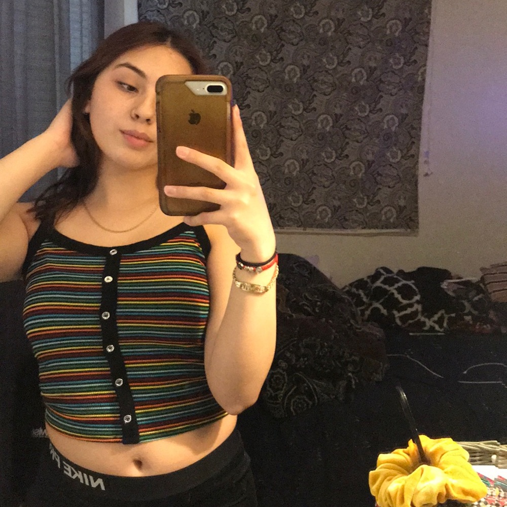 Striped tank top